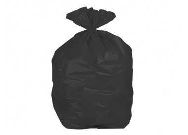 Bolsa basura domestica negra 54x60 galga 100 rollo de 25 unidades