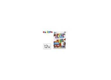 Rotulador carioca birello bipunta caja de 12 colores surtidos