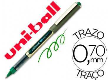 Rotulador uni-ball roller ub-157e verde 0,7 mm unidad