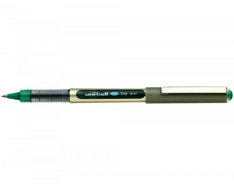 Rotulador uni-ball roller ub-157e verde 0,7 mm unidad