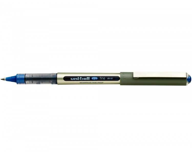 Rotulador uni-ball roller ub-157e azul 0,7 mm unidad