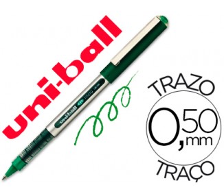 Rotulador uni-ball roller ub-150e micro eye verde 0,5 mmunidad