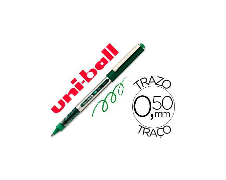 Rotulador uni-ball roller ub-150e micro eye verde 0,5 mmunidad