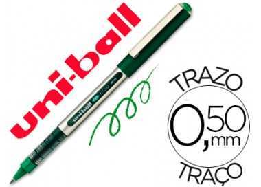 Rotulador uni-ball roller ub-150e micro eye verde 0,5 mmunidad
