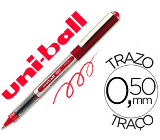 Rotulador uni-ball roller ub-150e micro eye rojo 0,5 mm unidad