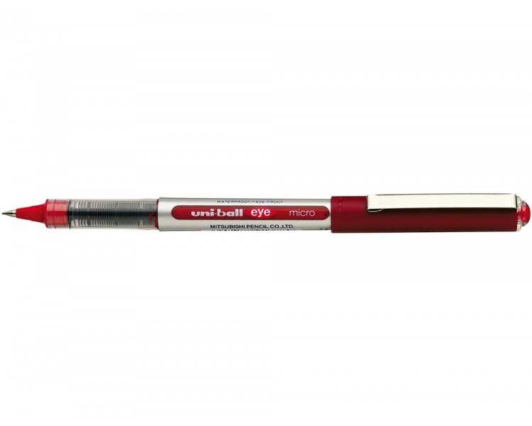 Rotulador uni-ball roller ub-150e micro eye rojo 0,5 mm unidad