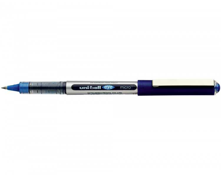 Rotulador uni-ball roller ub-150e micro eye azul 0,5 mm unidad