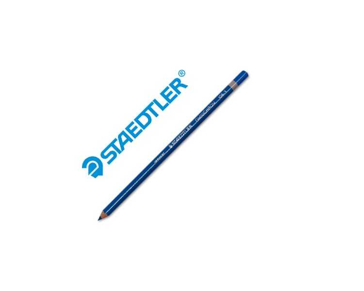 Lapices staedtler lumocolor omnichrom azul unidad