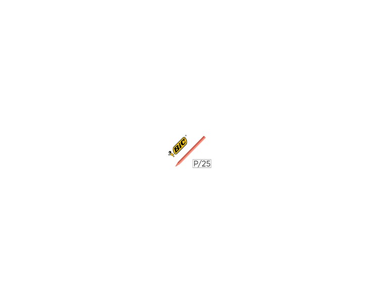 Lapices plastidecor unicolor carne-27 caja con 25 lapices