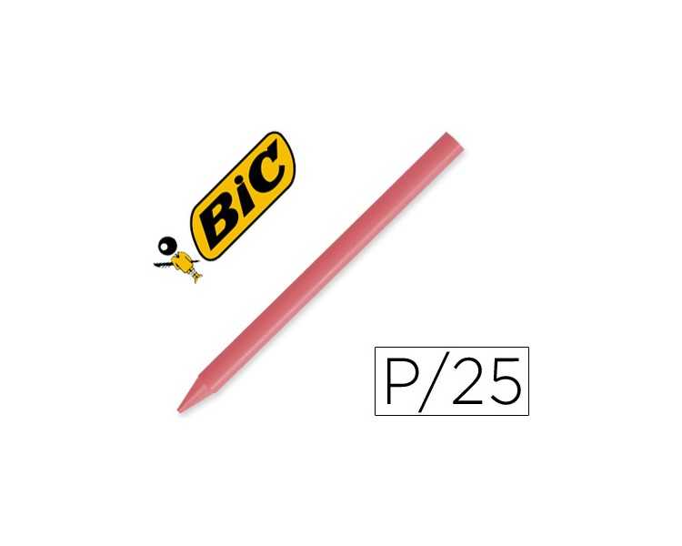 Lapices plastidecor unicolor rosa-11 caja con 25 lapices