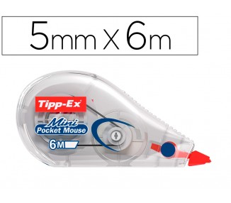 Corrector tipp-ex cinta mini mouse 5 mm x 6 mt