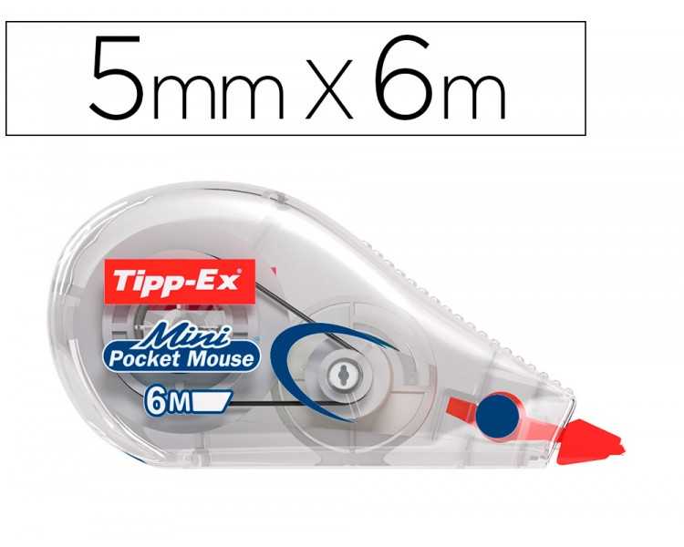 Corrector tipp-ex cinta mini mouse 5 mm x 6 mt