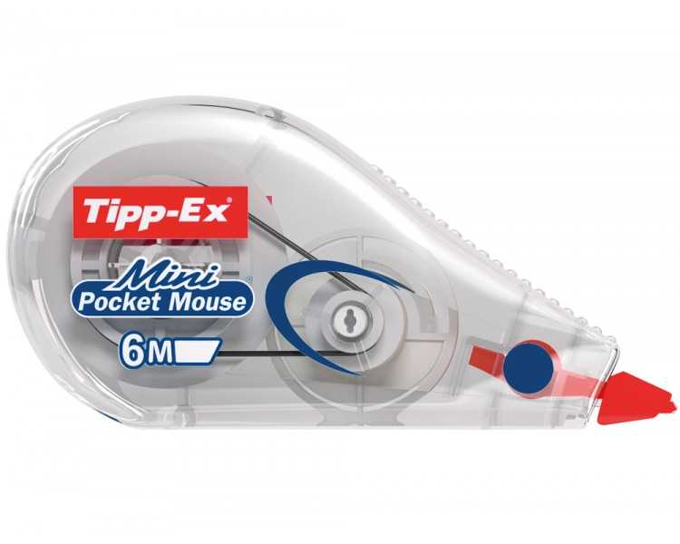 Corrector tipp-ex cinta mini mouse 5 mm x 6 mt