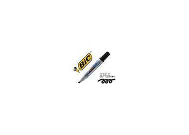 Rotulador bic velleda para pizarra negro punta biselada 5,9 mm