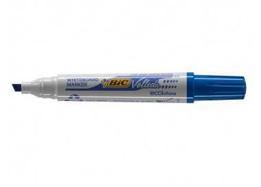 Rotulador bic velleda para pizarra azul punta biselada 5,9 mm