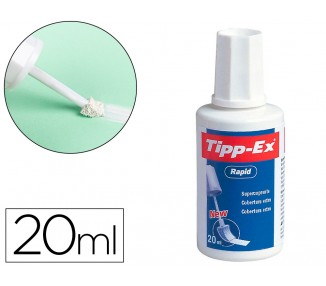 Corrector tipp-ex aplicador espuma bote 20 ml