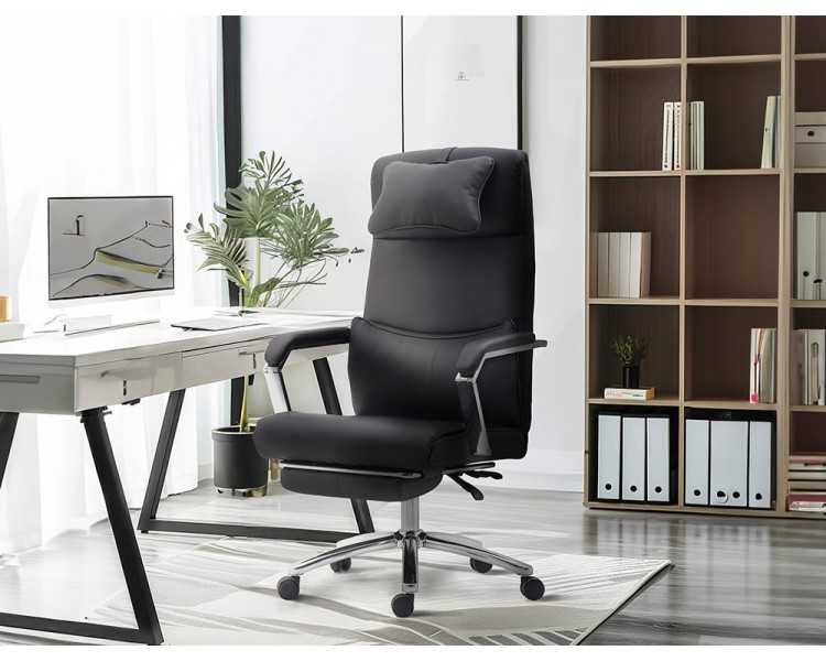 Silla q-connect direccion ravenna simil piel base metalica alt max 1300 anc 670 prof 730 mm ruedas premium
