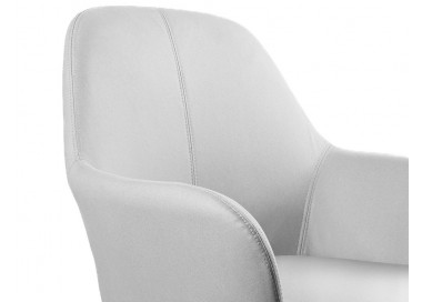 Silla q-connect confidente siemione base metalica alt max 820 anc 570 prof 580 color gris claro