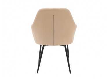 Silla q-connect confidente siemione base metalica alt max 820 anc 570 prof 580 color marron arena