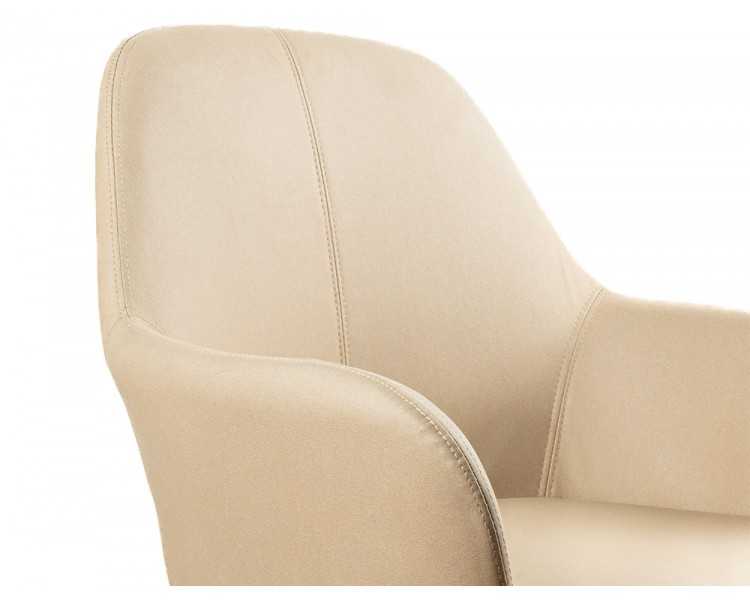 Silla q-connect confidente siemione base metalica alt max 820 anc 570 prof 580 color marron arena