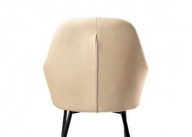 Silla q-connect confidente siemione base metalica alt max 820 anc 570 prof 580 color marron arena