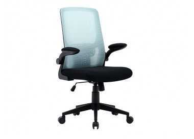 Silla q-connect oficina alba malla base metalica alt max 1110 anc 610 prof 580 ruedas premium color negro azul