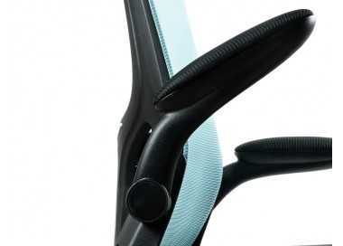 Silla q-connect oficina alba malla base metalica alt max 1110 anc 610 prof 580 ruedas premium color negro azul Silla q-connect oficina alba malla base metalica alt max 1110 anc 610 prof 580 ruedas premium color negro azul