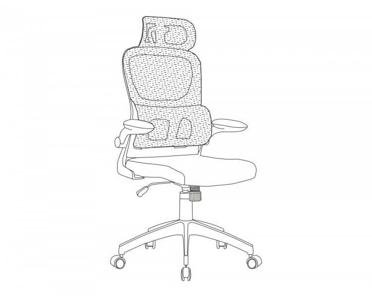 Silla q-connect direccion sorrento malla base metalica alt max 1320 anc 650 prof 600 mm ruedas premium gris