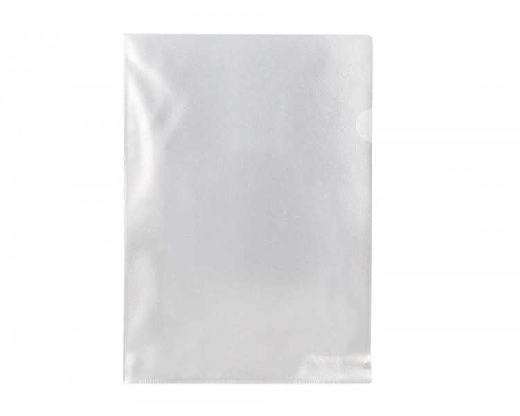 Carpeta q-connect dossier uñero plastico folio transparente 110 micras