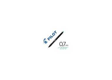 Boligrafo pilot frixion ball plus borrable 0,7 mm punta media verde
