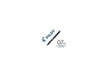 Boligrafo pilot frixion ball plus borrable 0,7 mm punta media azul