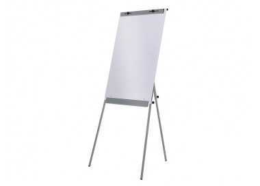 Pizarra blanca rocada con tripode para conferencias magnetica lacada brazo extensible 68x104 cm altura