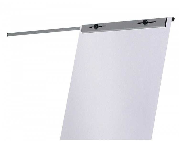 Pizarra blanca rocada con tripode para conferencias magnetica lacada brazo extensible 68x104 cm altura