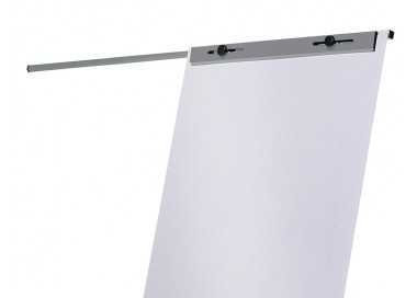 Pizarra blanca rocada con tripode para conferencias magnetica lacada brazo extensible 68x104 cm altura