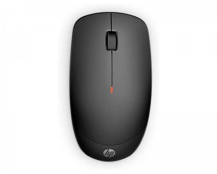 Raton hp 235 inalambrico optico slim 1600 dpi color negro