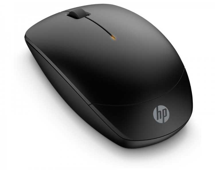 Raton hp 235 inalambrico optico slim 1600 dpi color negro
