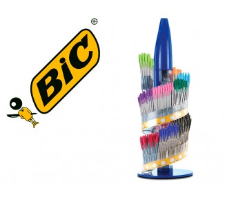 Boligrafo bic cristal family expositor de 770 unidades surtidas