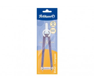 Compas pelikan micrometrico con rueda de precision en blister