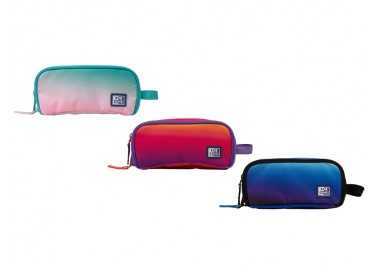 Estuche portatodo oxford kangoo gradient surtidos tres cremalleras 80x100x220 mm
