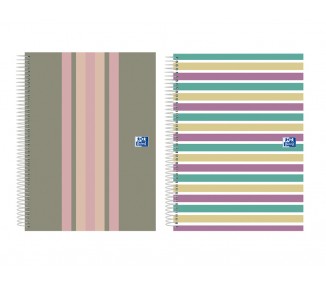 Cuaderno espiral oxford europeanbook 5 tapa extradura din a4+ 120 hojas horizontal