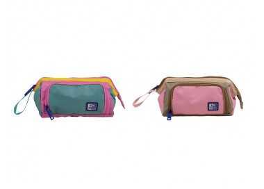 Estuche portatodo oxford gran capacidad kangoo color block 100x130x220 mm