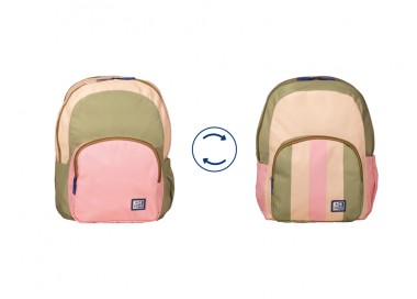 Mochila oxford reversible safari rose 130x300x385 mm