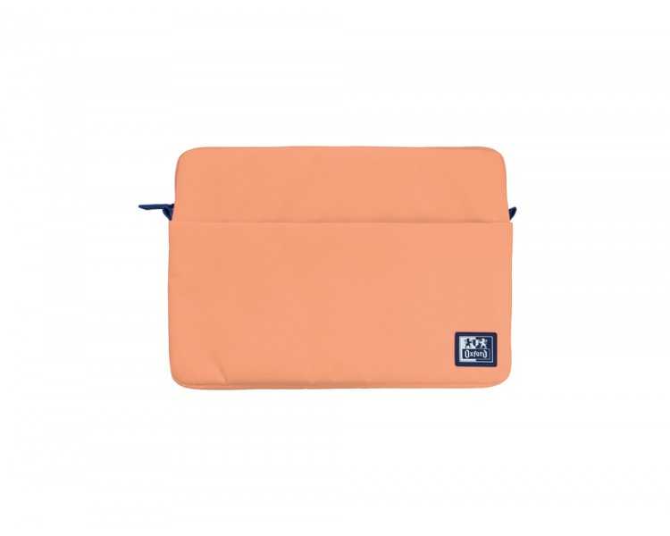 Funda para ordenador portatil oxford b-case rpet color melocoton 20x265x375 mm