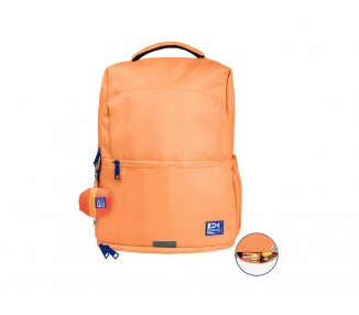 Mochila oxford b-out impermeable color melocoton 30x300x420 mm