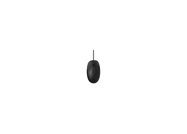Raton hp 125 optico con cable 3 botones 1200 dpi color negro