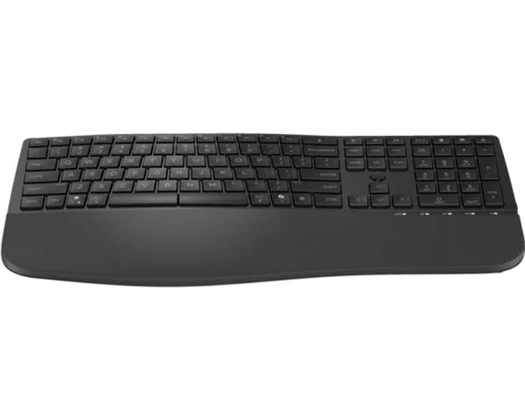 Teclado hp 685 modo dual confort inalambrico color negro