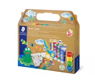Set de dibujo staedtler noris junior mixto pintura dedos actividades infantiles 6 piezas
