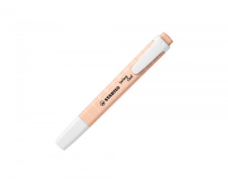 Rotulador stabilo fluorescente fino swing cool nature colors beige