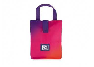 Bolso sandwich oxford bag sunset gradient con asa y cierre velcro 110x200 mm