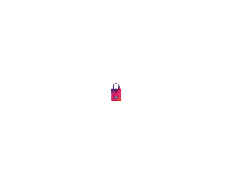 Bolso sandwich oxford bag sunset gradient con asa y cierre velcro 110x200 mm